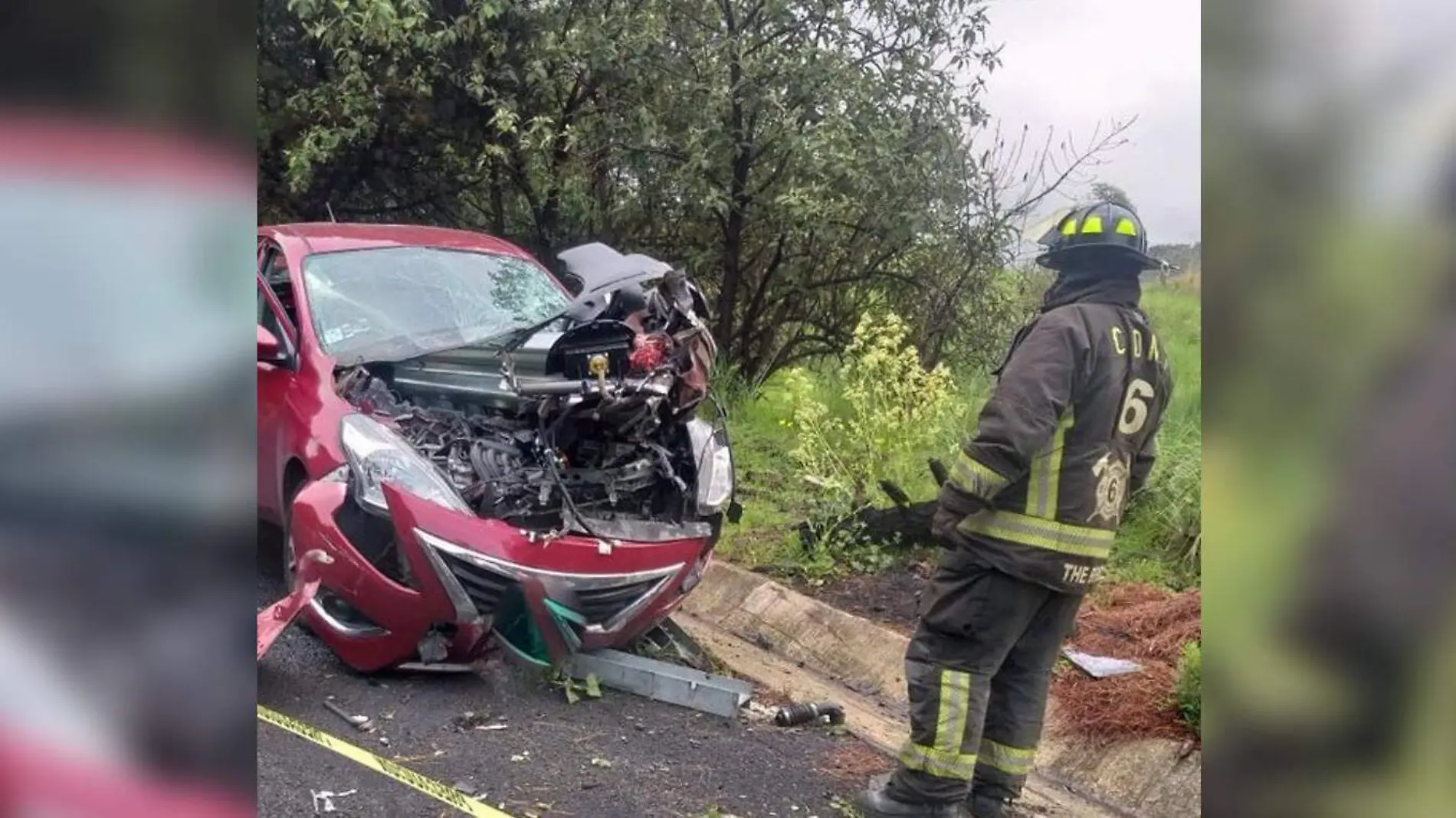 accidente mexico cuernavaca BOMBEROS CDMX